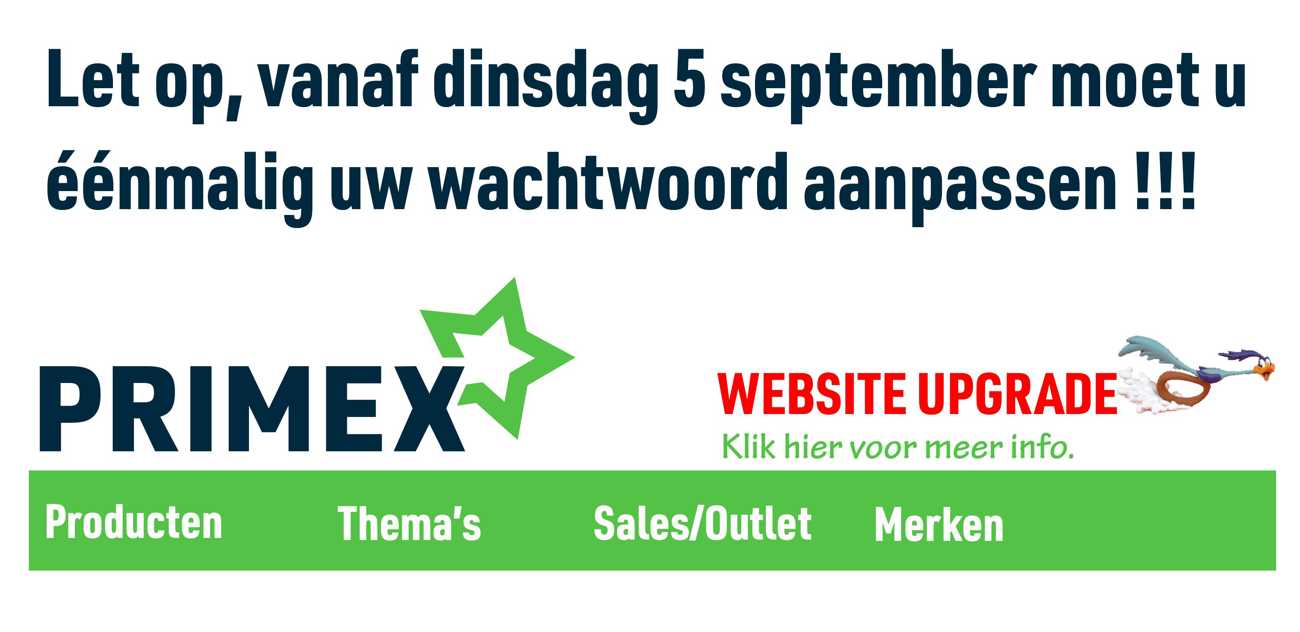 Onze website krijgt een upgrade