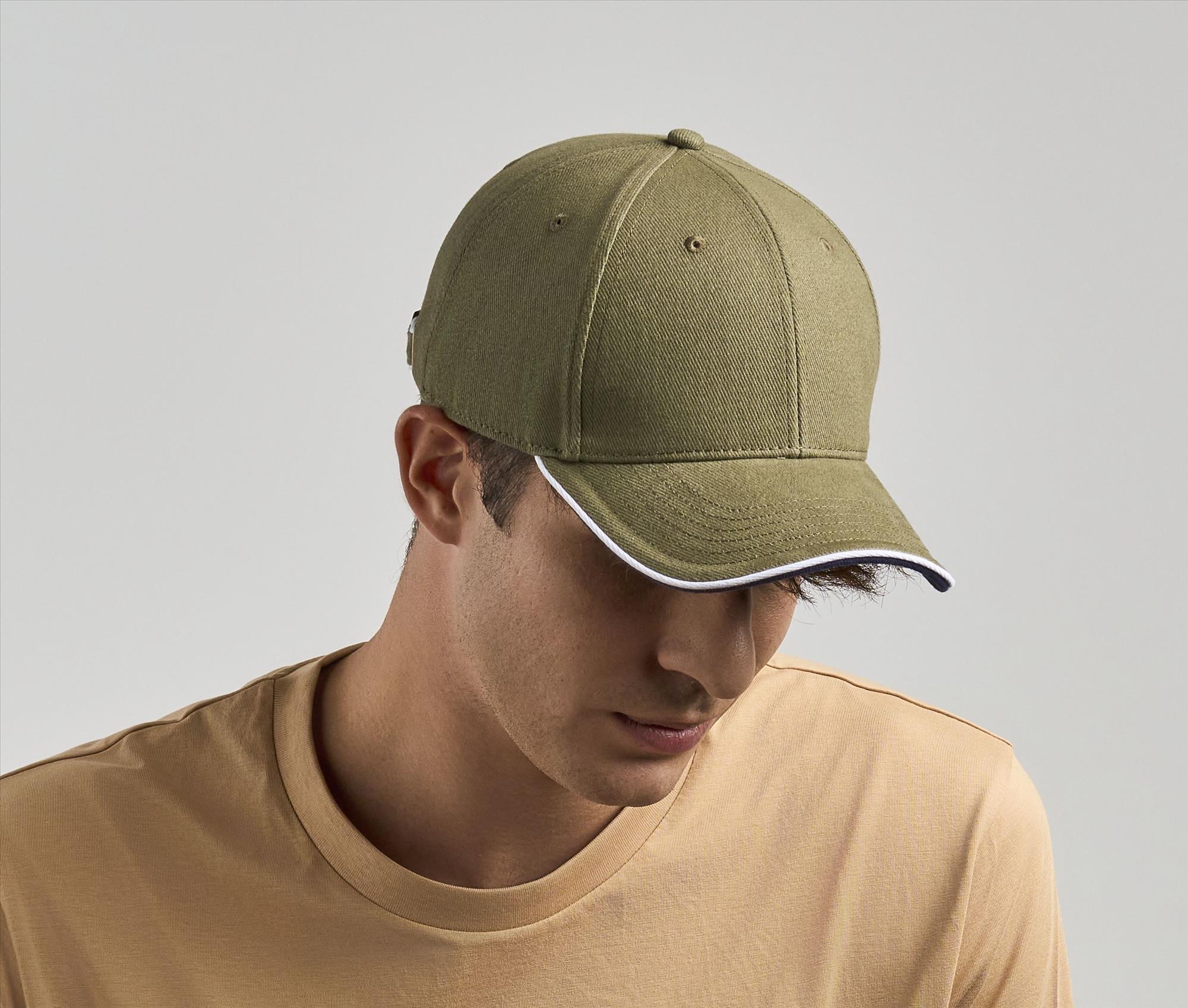 ATLANTIS HEADWEAR PILOT PIPING SANDWICH-S bedrukken met eigen logo