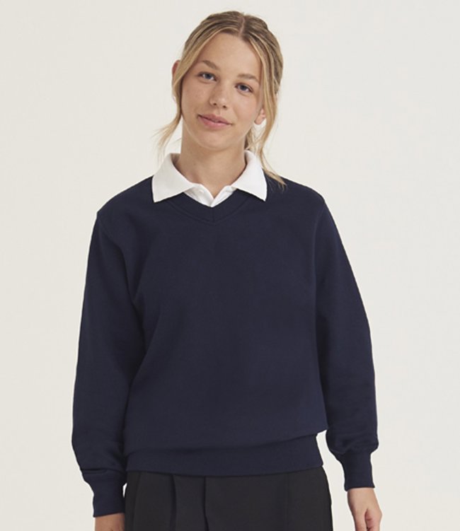 Senior V Neck Sweatshirt AWDis Academy AC003