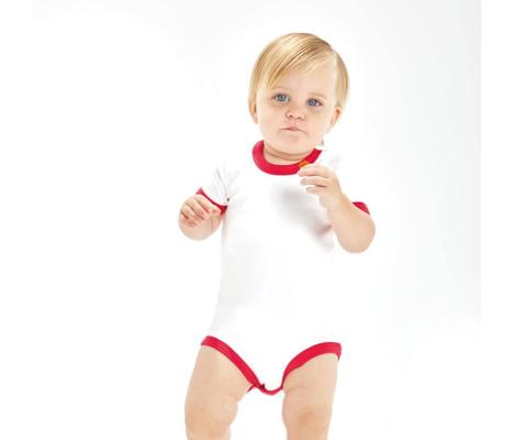 BABY RINGER BODYSUIT BABYBUGZ BZ019