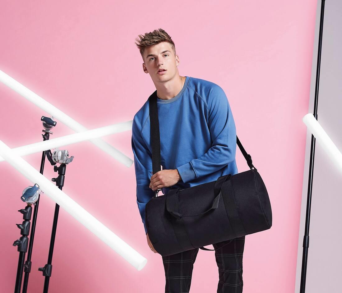 BAG BASE ORIGINAL BARREL BAG XL bedrukken met eigen logo