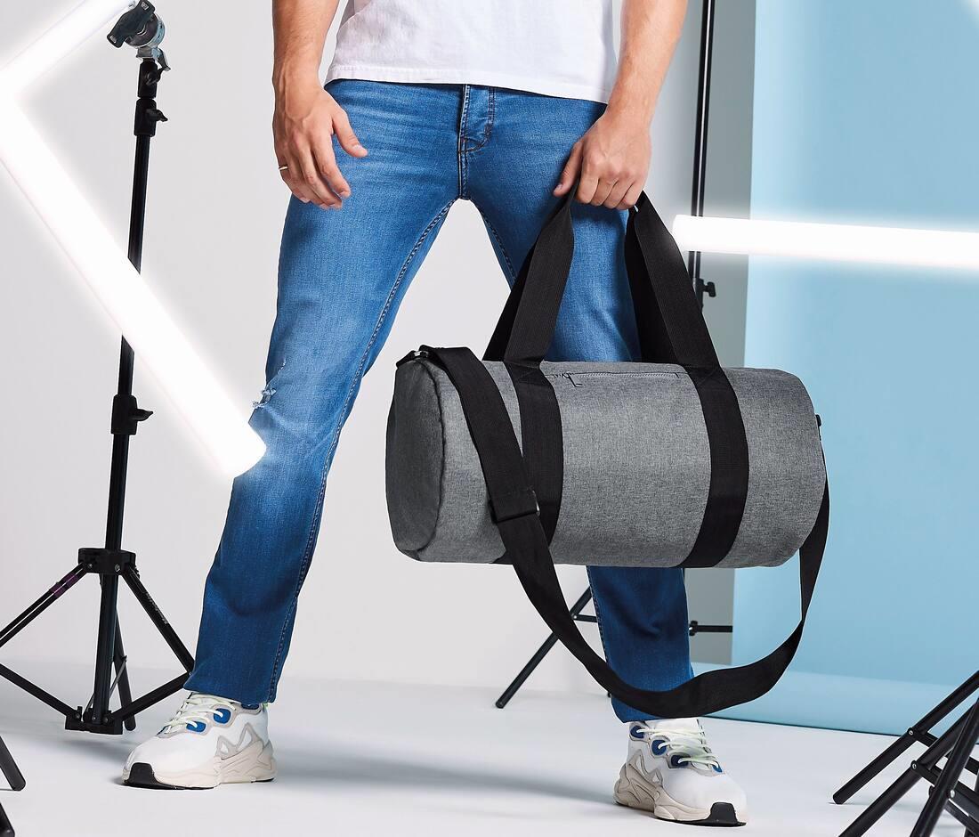 BAG BASE ORIGINAL BARREL BAG bedrukken met eigen logo