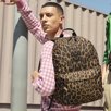 LEOPARD PRINT BACKPACK BAG BASE BG195