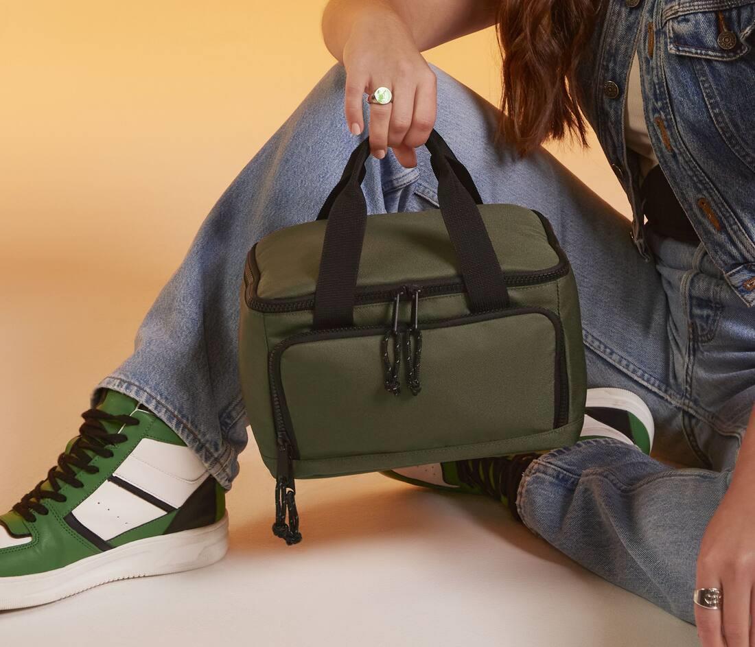 BAG BASE RECYCLED MINI COOLER BAG bedrukken met eigen logo