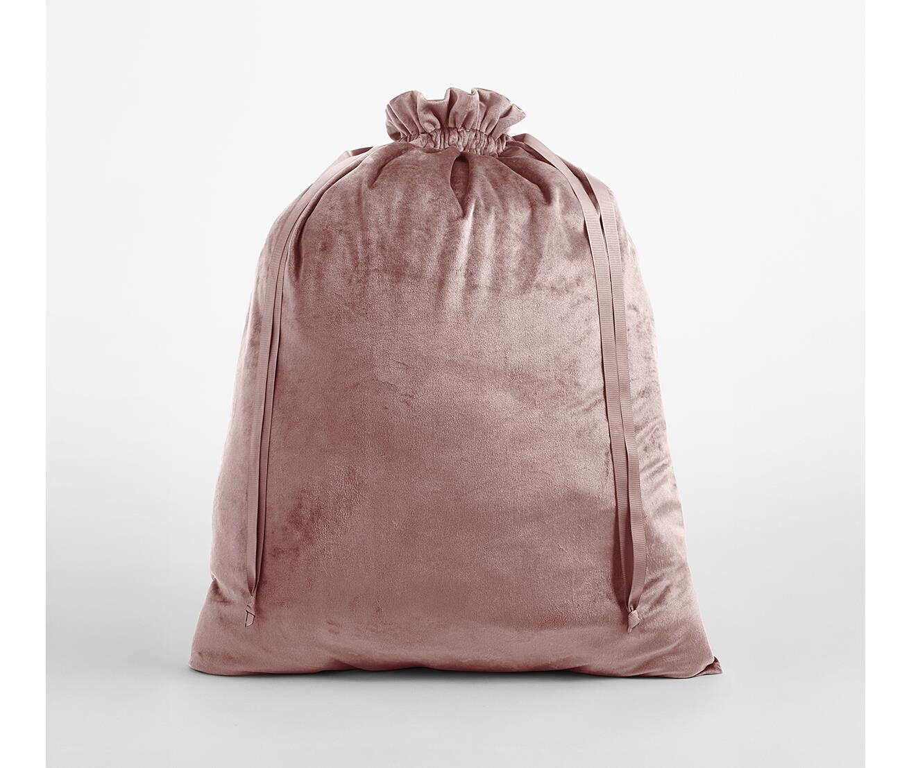 BAG BASE VELVET GIFTBAG WITH RIBBON DRAWSTRING bedrukken met eigen logo