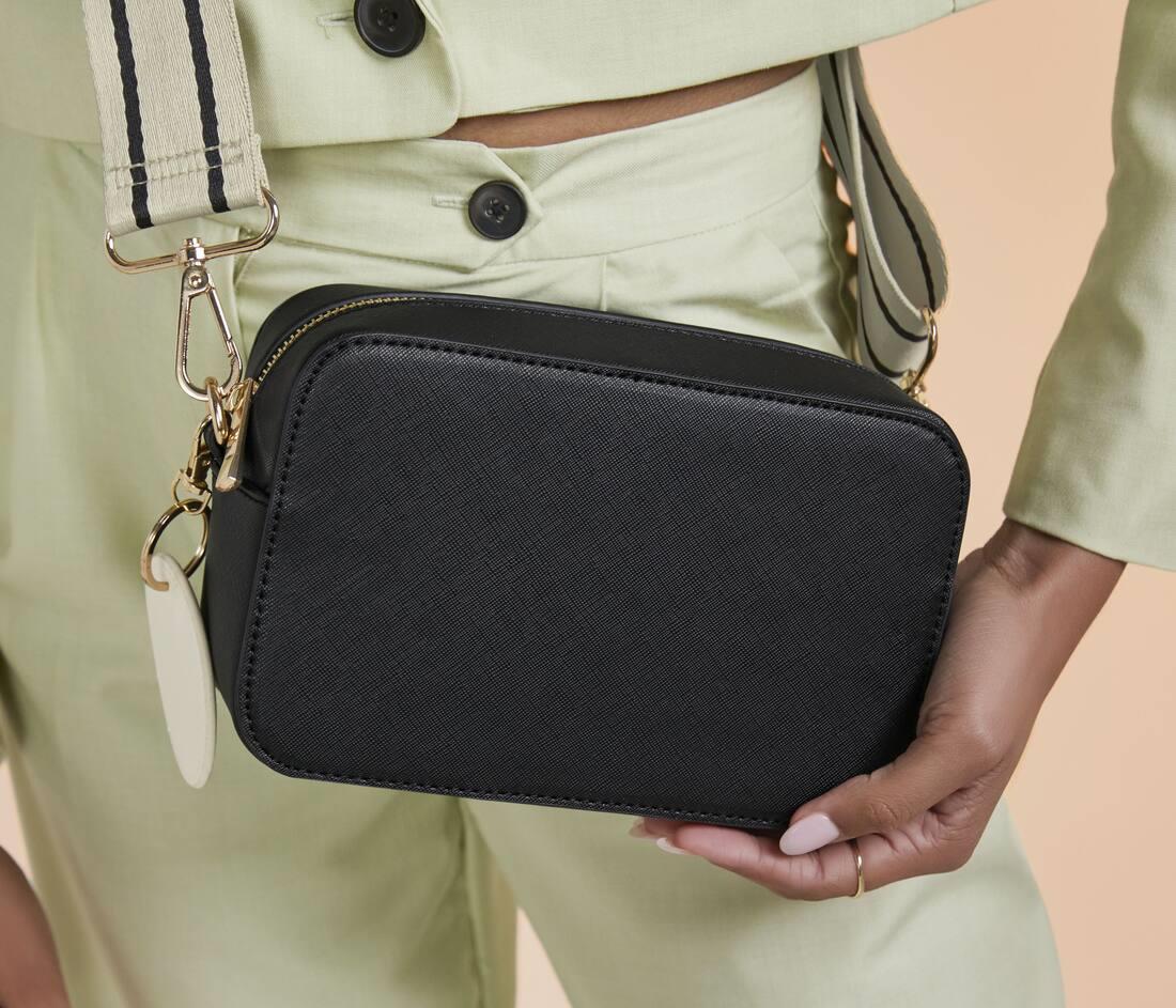 BAG BASE BOUTIQUE CROSS BODY BAG bedrukken met eigen logo