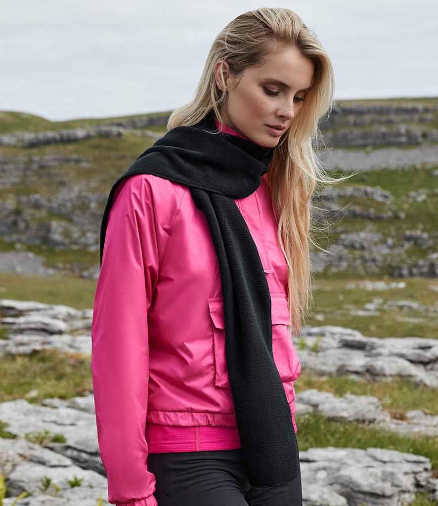 BEECHFIELD RECYCLED FLEECE SCARF bedrukken met eigen logo