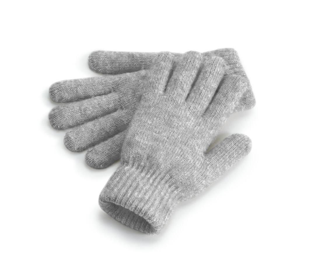 BEECHFIELD COSY RIBBED CUFF GLOVES bedrukken met eigen logo