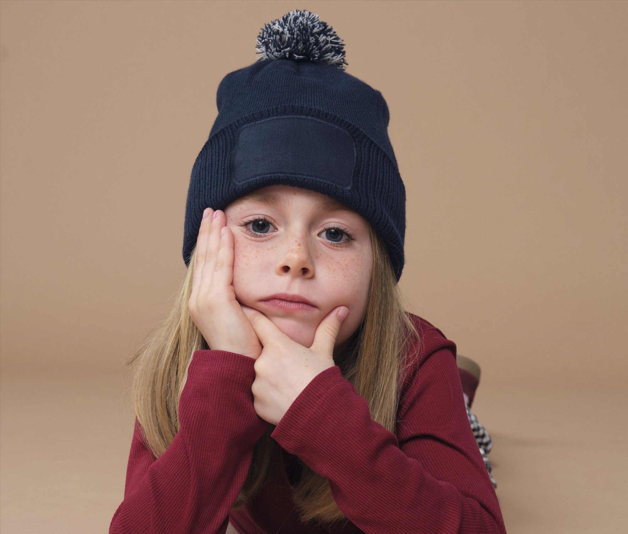 BEECHFIELD KIDS SNOWSTAR PATCH BEANIE bedrukken met eigen logo