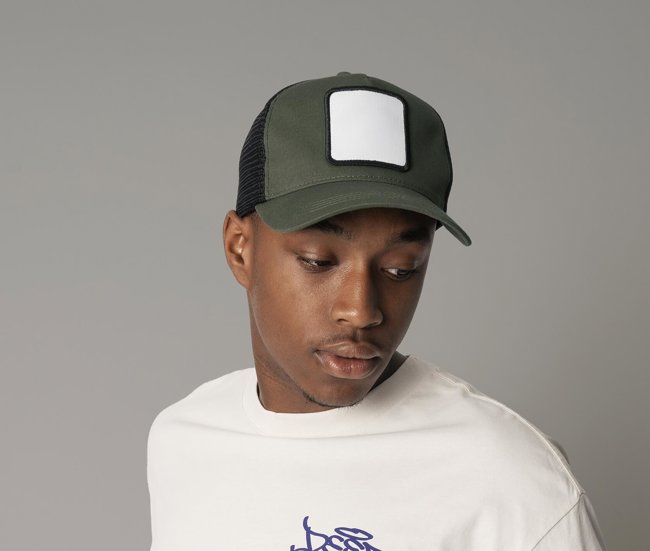 APPLIQUÉ PATCH 5 PANEL TRUCKER BEECHFIELD BF636