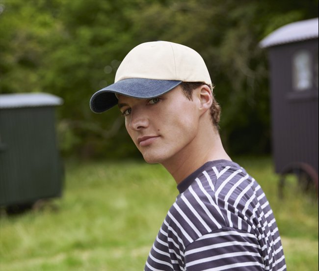 CONTRAST PEAK LOW PROFILE VINTAGE CAP BEECHFIELD BF673