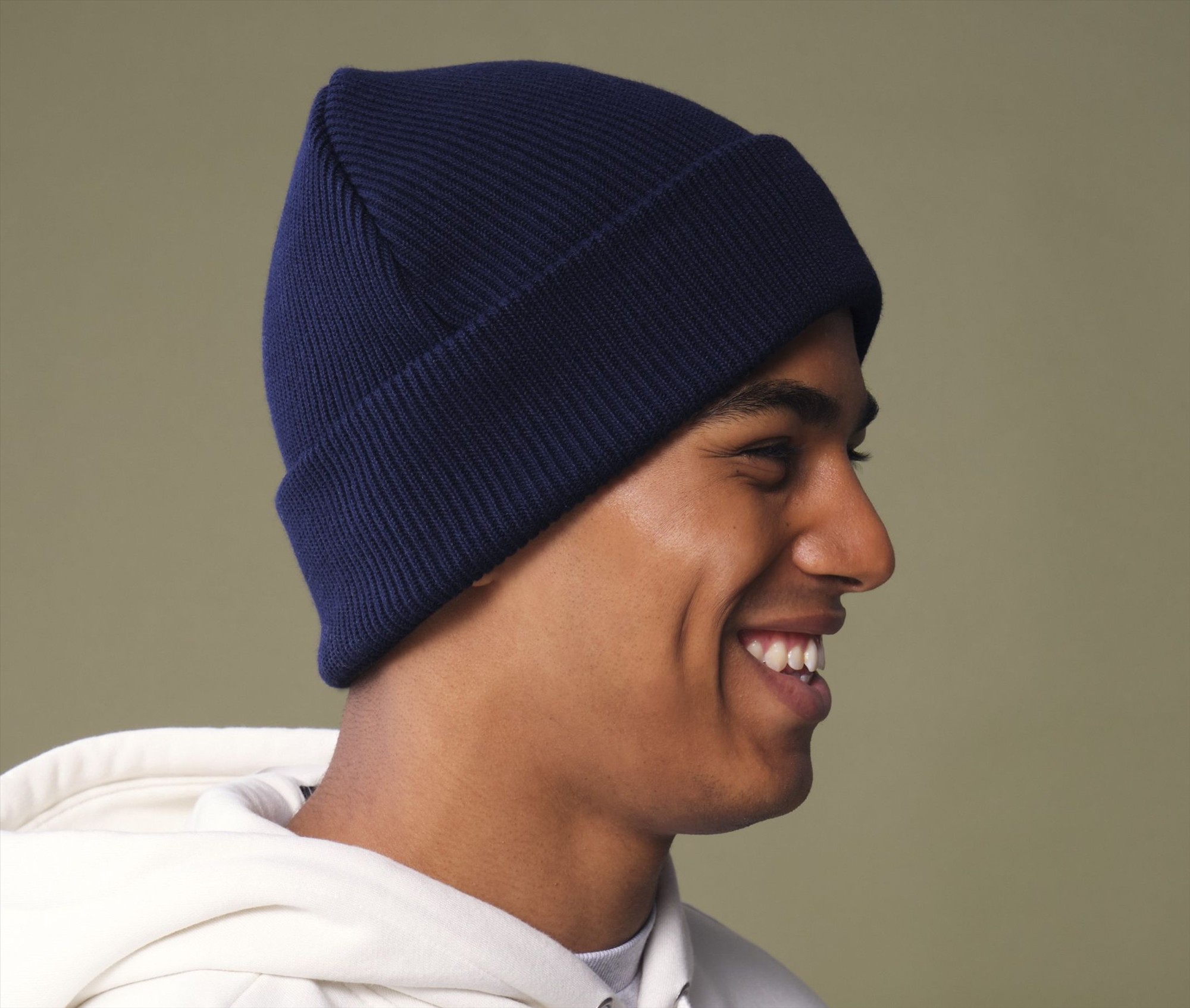 BEECHFIELD ORGANIC COTTON ORIGINAL CUFFED BEANIE bedrukken met eigen logo