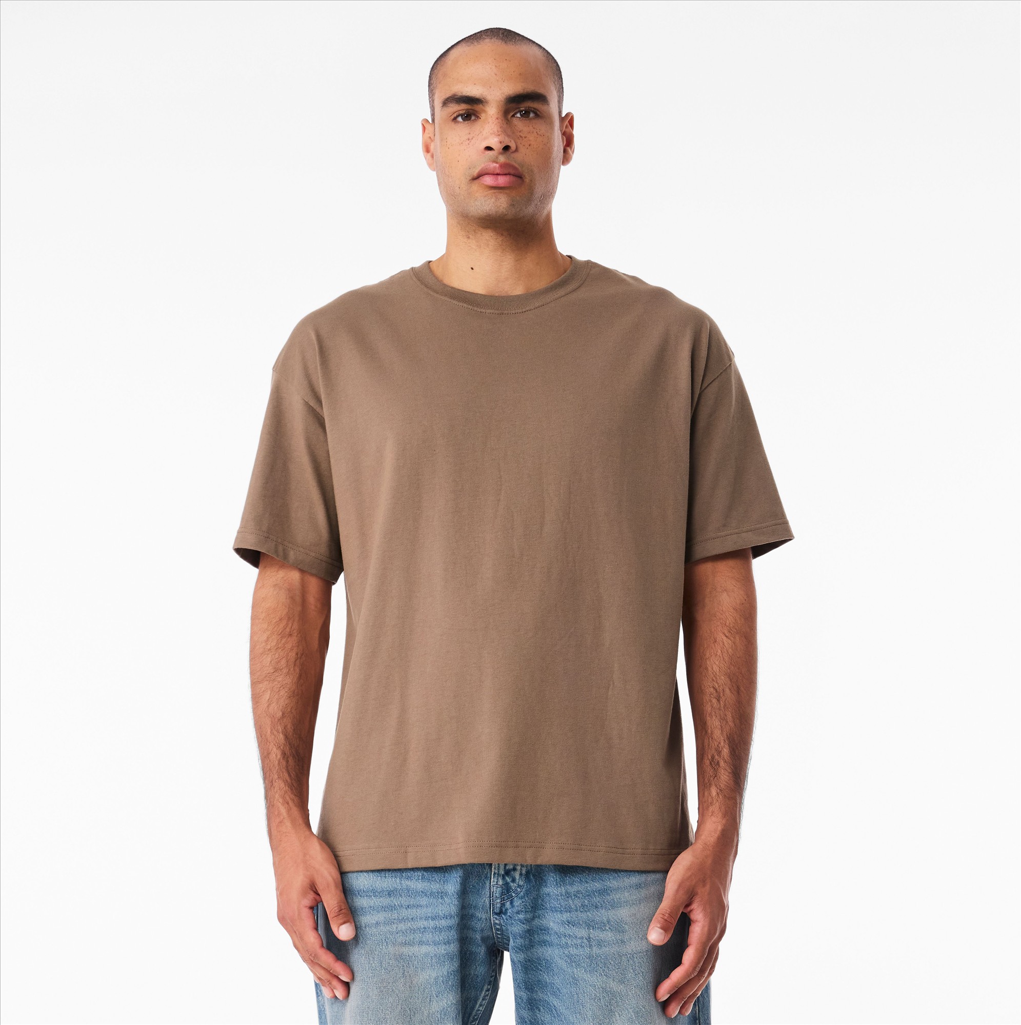 BELLA + CANVAS UNISEX HEAVY BOXY TEE bedrukken met eigen logo