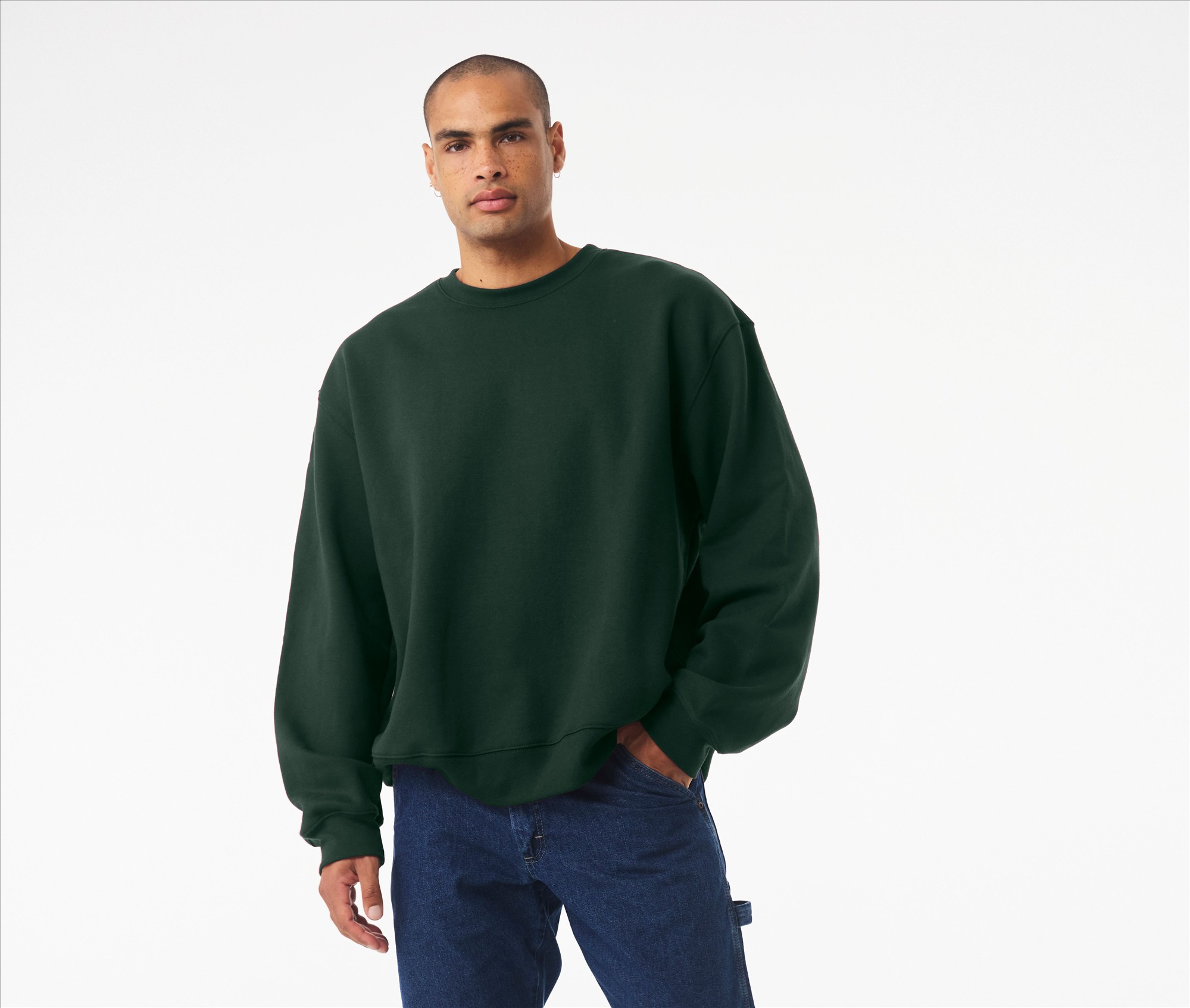 BELLA + CANVAS UNISEX CREWNECK HEAVY SWEATSHIRT bedrukken met eigen logo