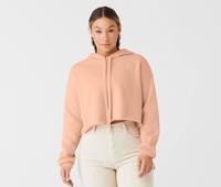 WOMEN'S CROPPED FLEECE HOODIE BELLA + CANVAS BE7502