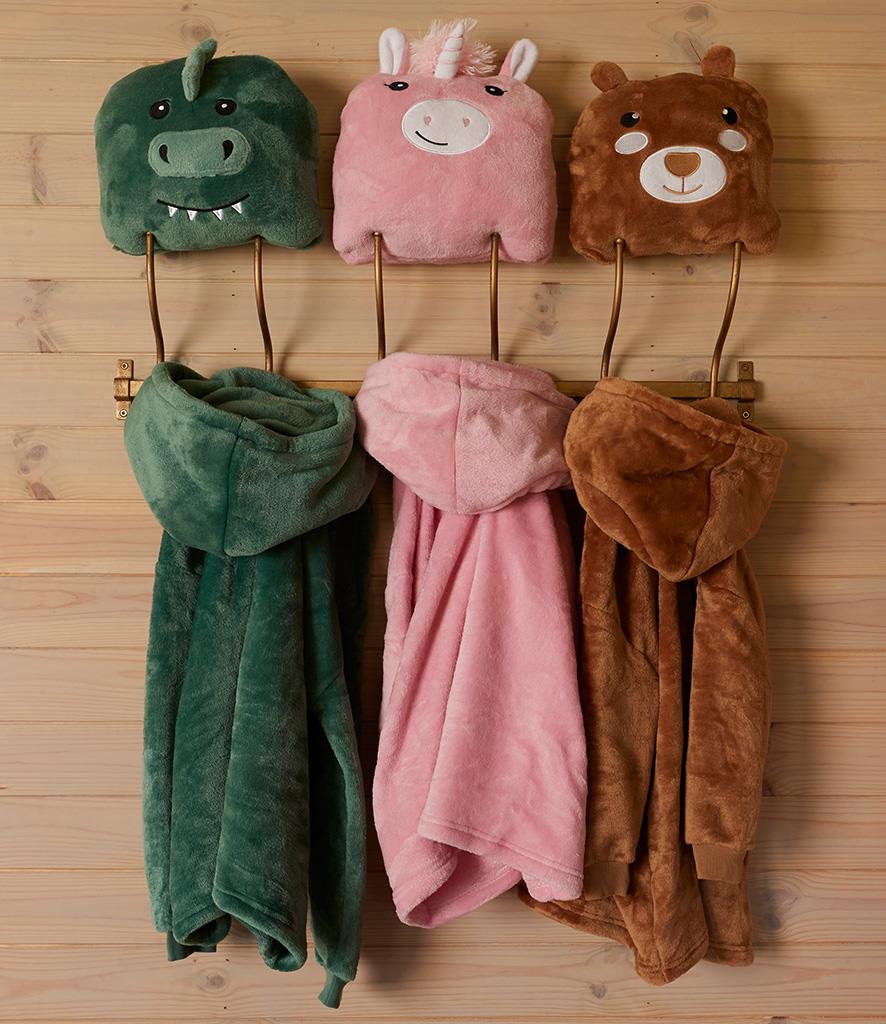 Kids Character Cushion Hooded Blanket — afbeelding 2