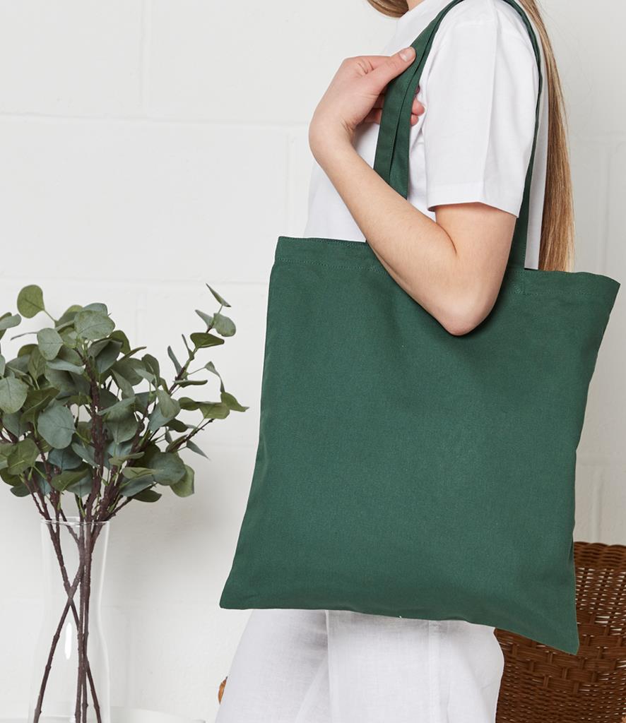 Brand Lab Organic Cotton Long Handle Shopper bedrukken met eigen logo