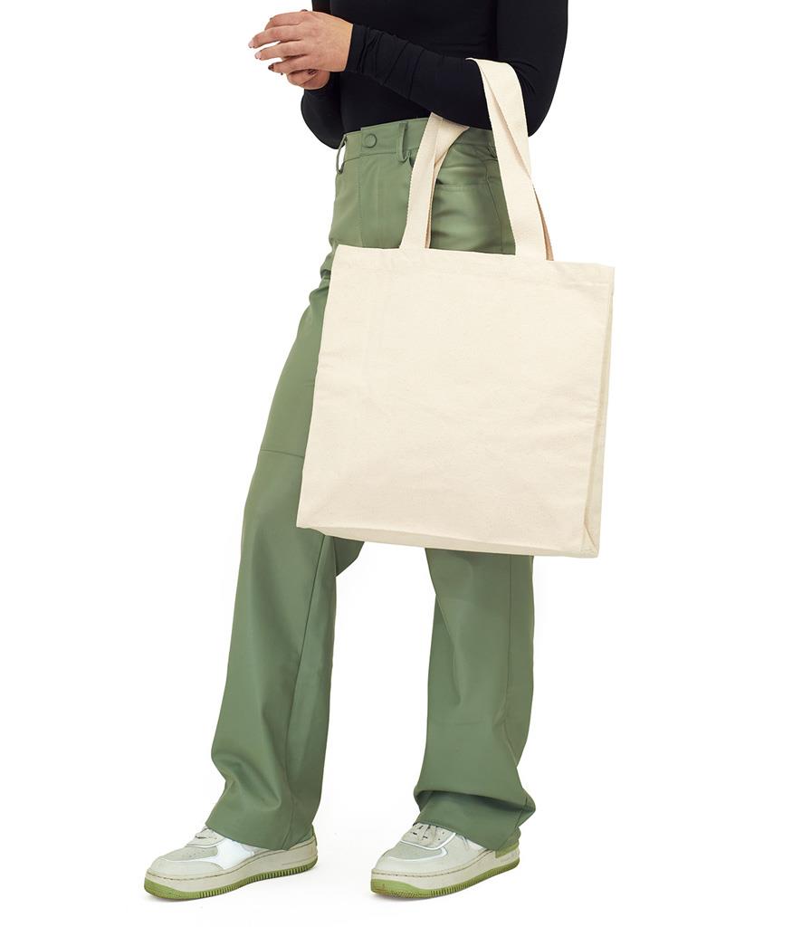 Brand Lab Everyday Square Canvas Tote Bag bedrukken met eigen logo