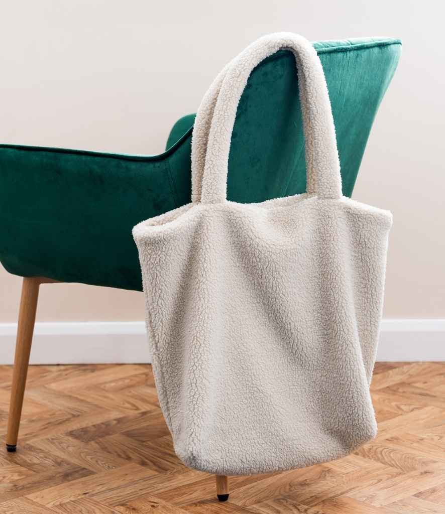 Borg Fleece Shopper Tote Bag — afbeelding 2
