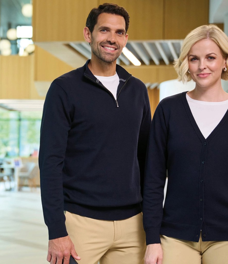 Brook Taverner Copenhagen 1/4 Zip Jumper bedrukken met eigen logo