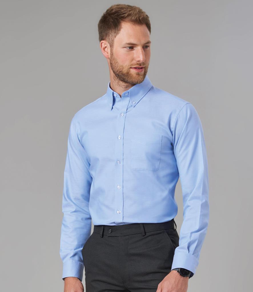 Brook Taverner Whistler Long Sleeve Oxford Shirt bedrukken met eigen logo