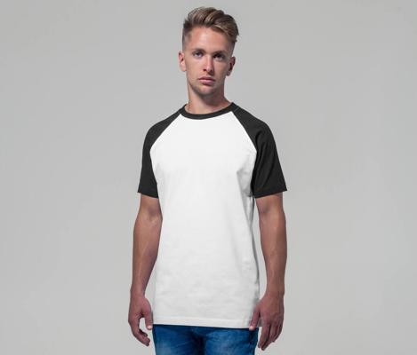 RAGLAN CONTRAST TEE BUILD YOUR BRAND BY007