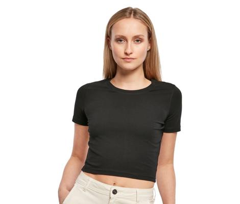 LADIES CROPPED TEE BUILD YOUR BRAND BY042