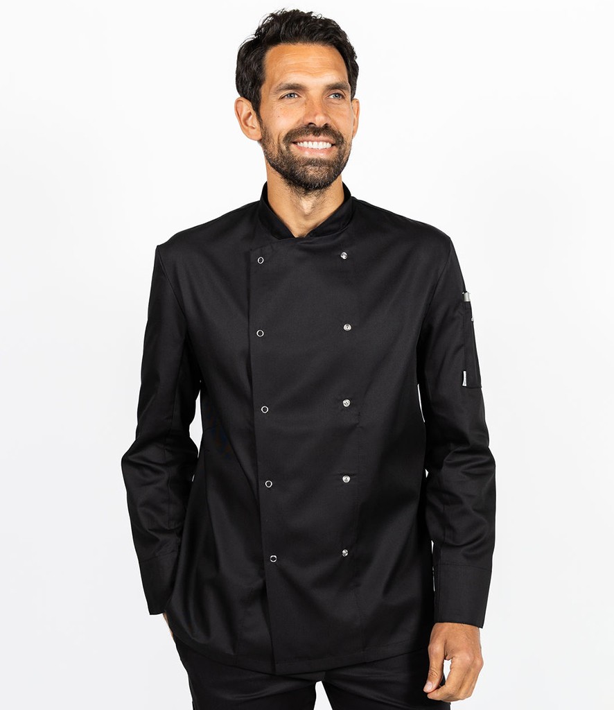 Long Sleeve Press Stud Chef's Jacket