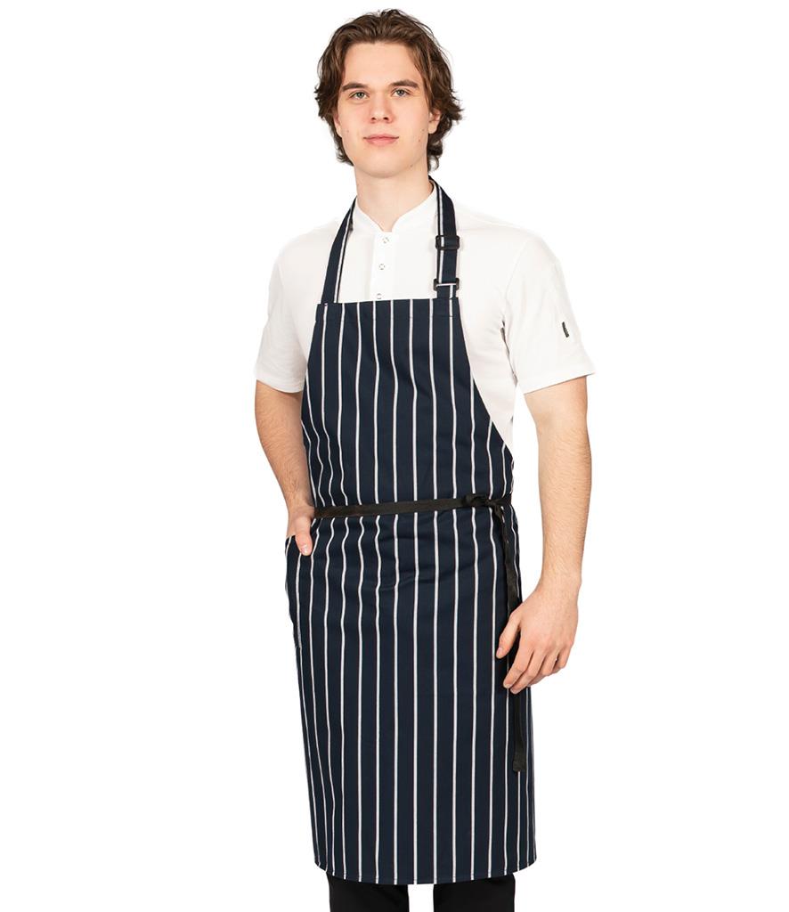 Poly/cotton Apron with Side Pocket