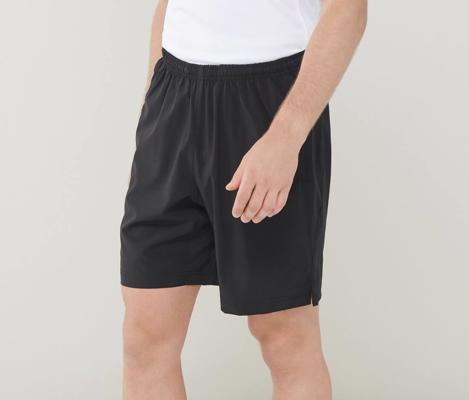 ADULTS' STRETCH SPORTS SHORTS FINDEN HALES LV817