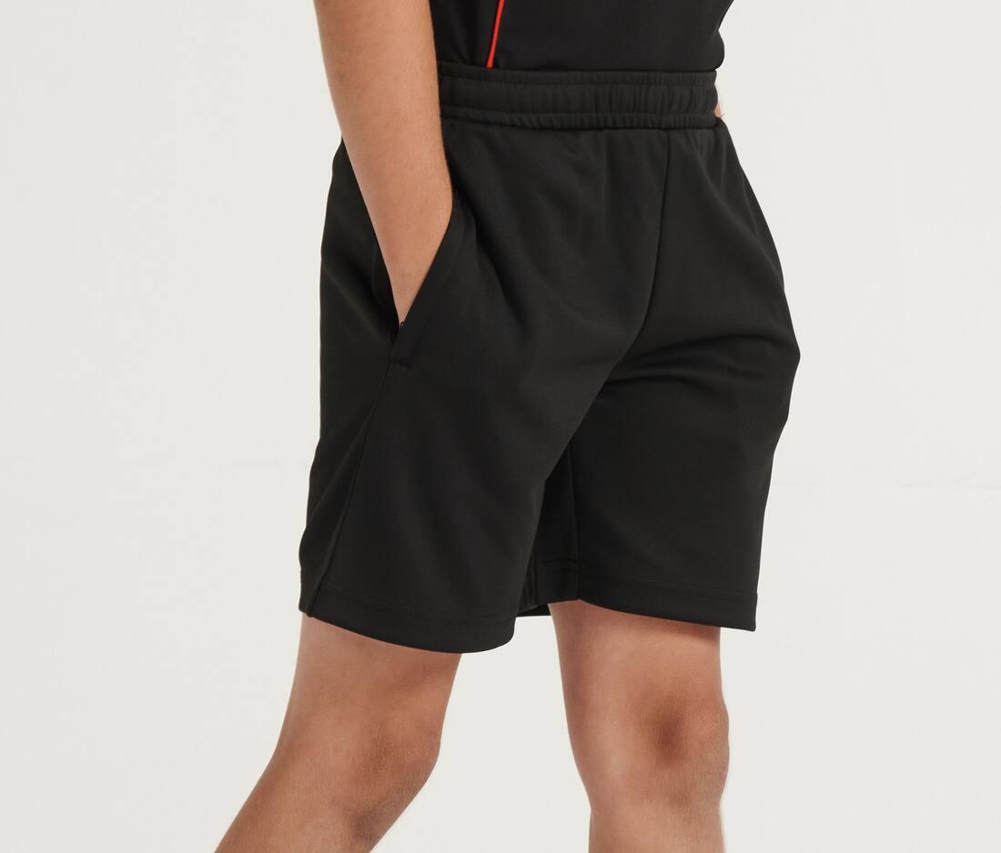 FINDEN HALES KIDS' KNITTED SHORTS WITH ZIPPED POCKETS bedrukken met eigen logo