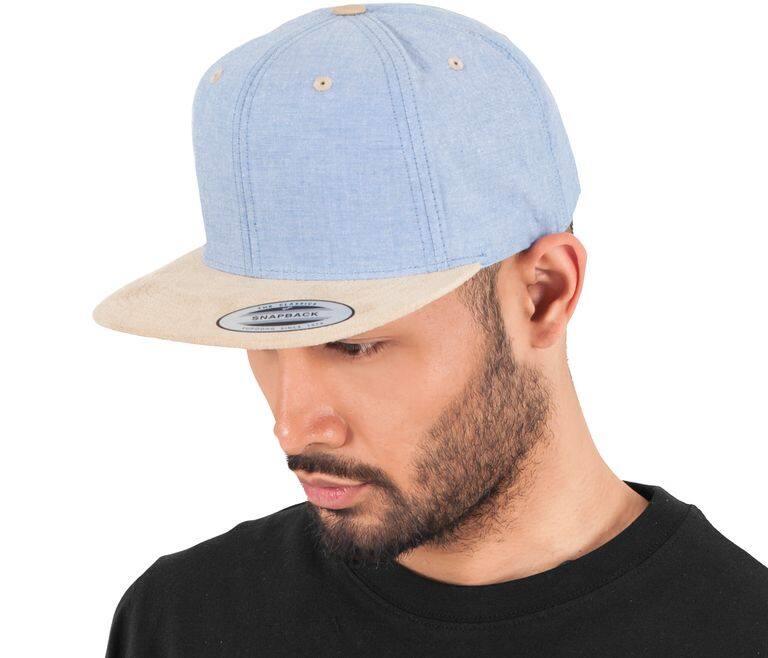 CHAMBRAY-SUEDE SNAPBACK — afbeelding 2