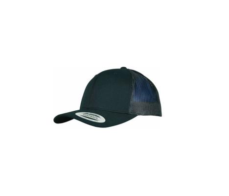 TRUCKER RECYCLED POLYESTER FABRIC CAP FLEXFIT 6606TR