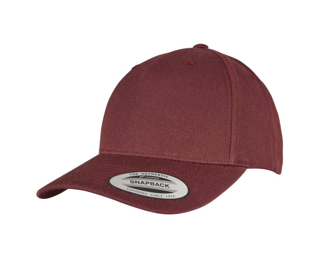 FLEXFIT 5-PANEL PREMIUM CURVED VISOR SNAPBACK CAP bedrukken met eigen logo