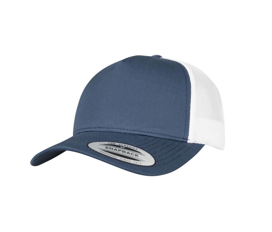 FLEXFIT 5-PANEL RETRO TRUCKER 2-TONE CAP bedrukken met eigen logo