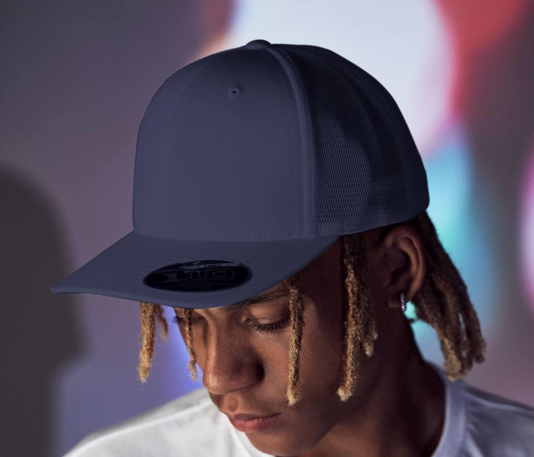 FLEXFIT 110® MESH CAP bedrukken met eigen logo