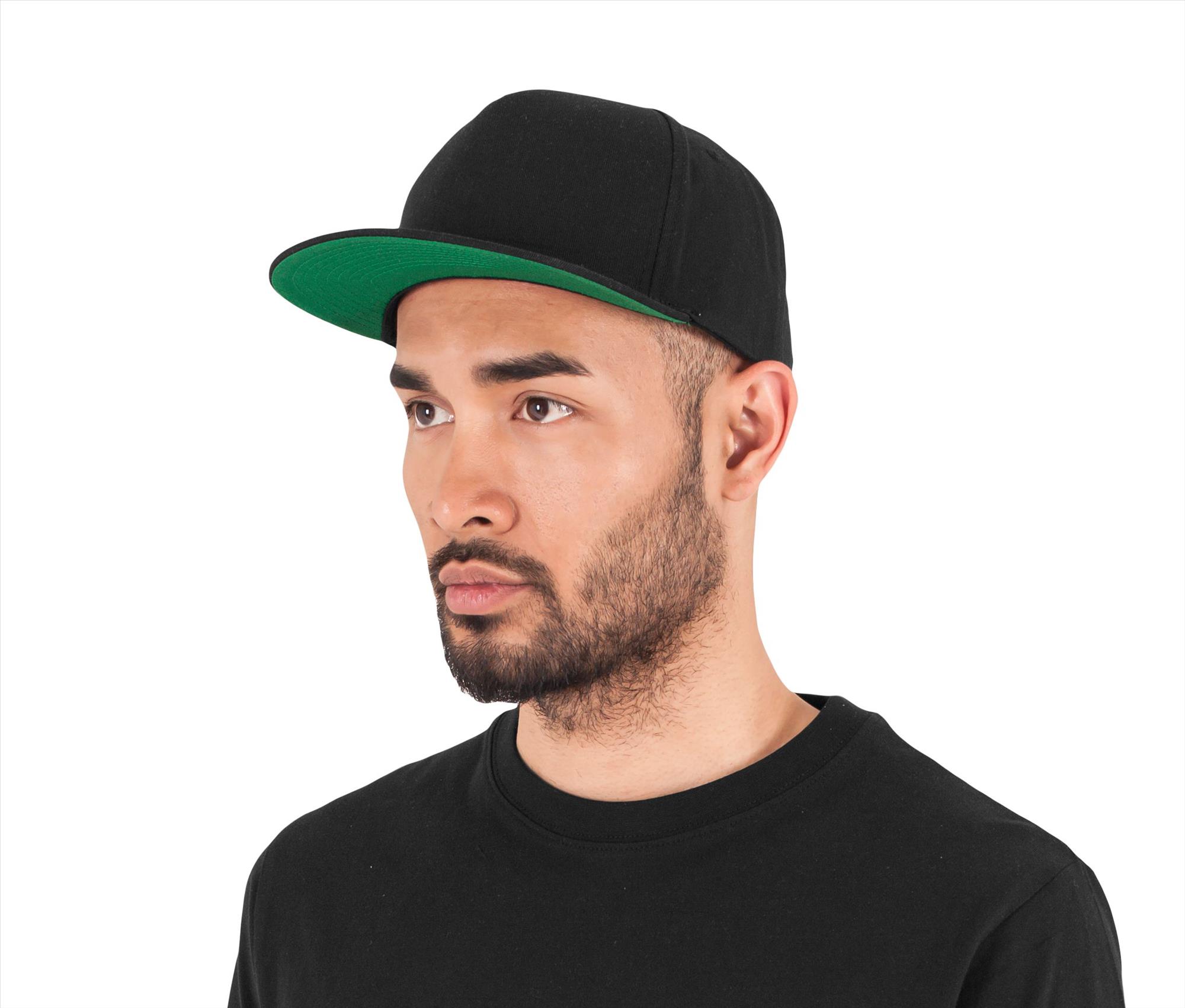 FLEXFIT 5-PANEL COTTON SNAPBACK CAP bedrukken met eigen logo
