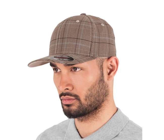 GLEN CHECK CAP FLEXFIT FX6196