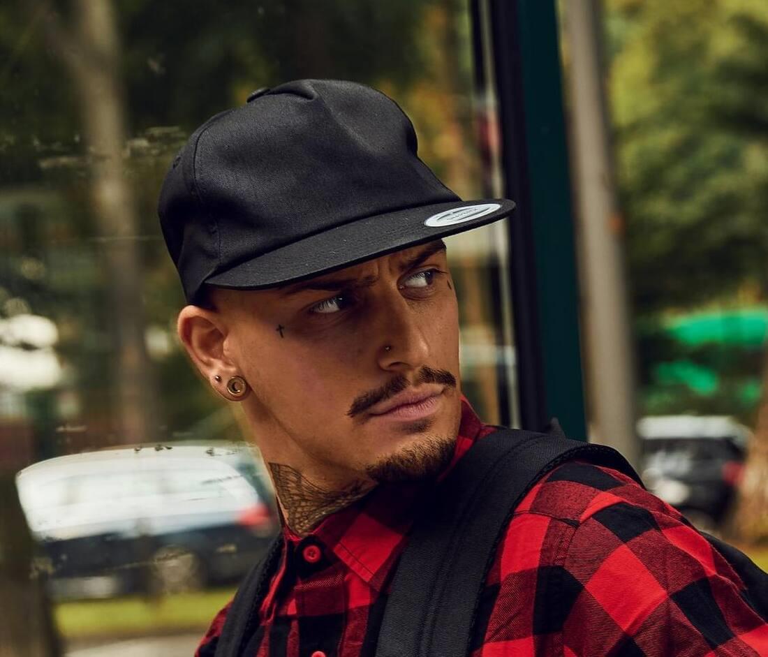 FLEXFIT UNSTRUCTURED 5-PANEL SNAPBACK bedrukken met eigen logo