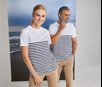 SHORT SLEEVE BRETON T FRONT ROW FR135