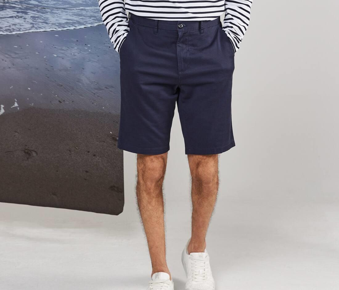 FRONT ROW MENS STRETCH CHINO SHORTS bedrukken met eigen logo