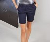 LADIES STRETCH CHINO SHORTS FRONT ROW FR606