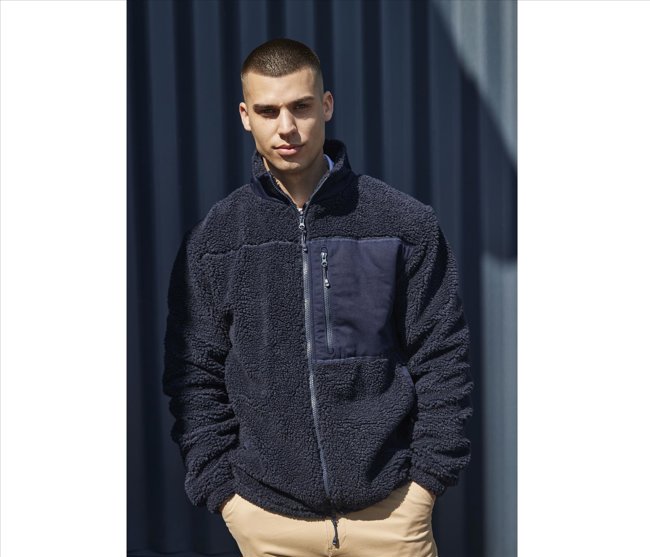 Recycled Sherpa Fleece FRONT ROW FR854