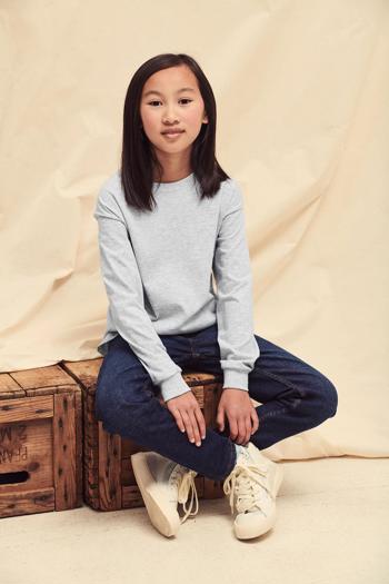 Fruit of the Loom Kids Valueweight Longsleeve T Fruit of the Loom 610070