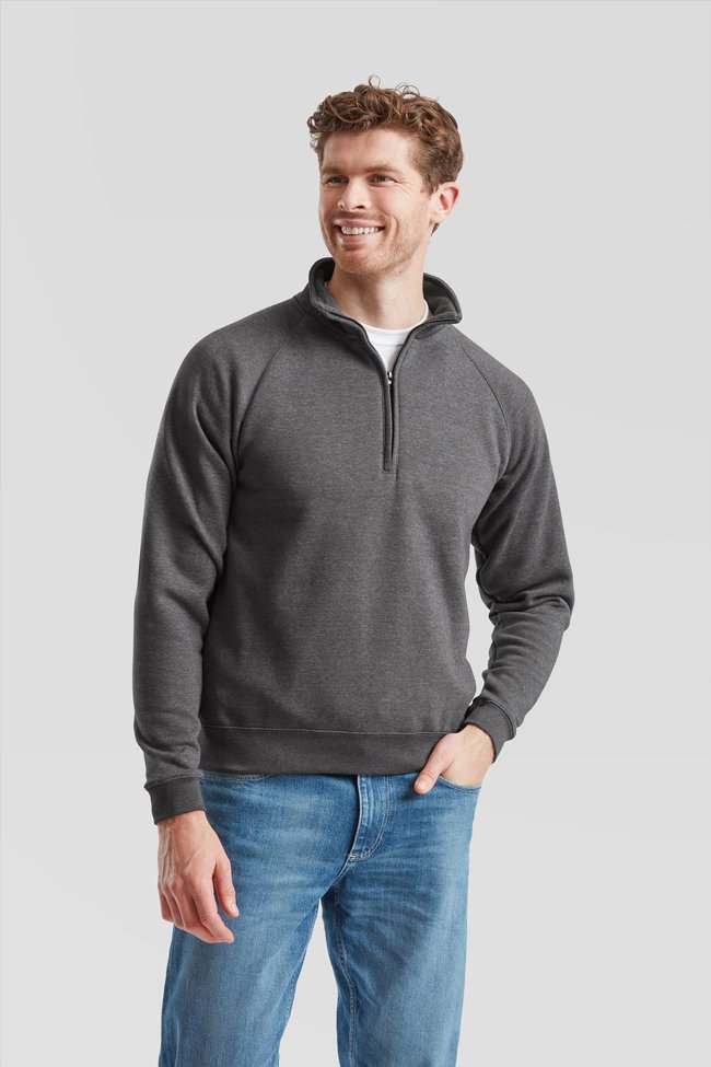 Fruit of the Loom Premium Zip-Neck Sweat Fruit of the Loom 620320