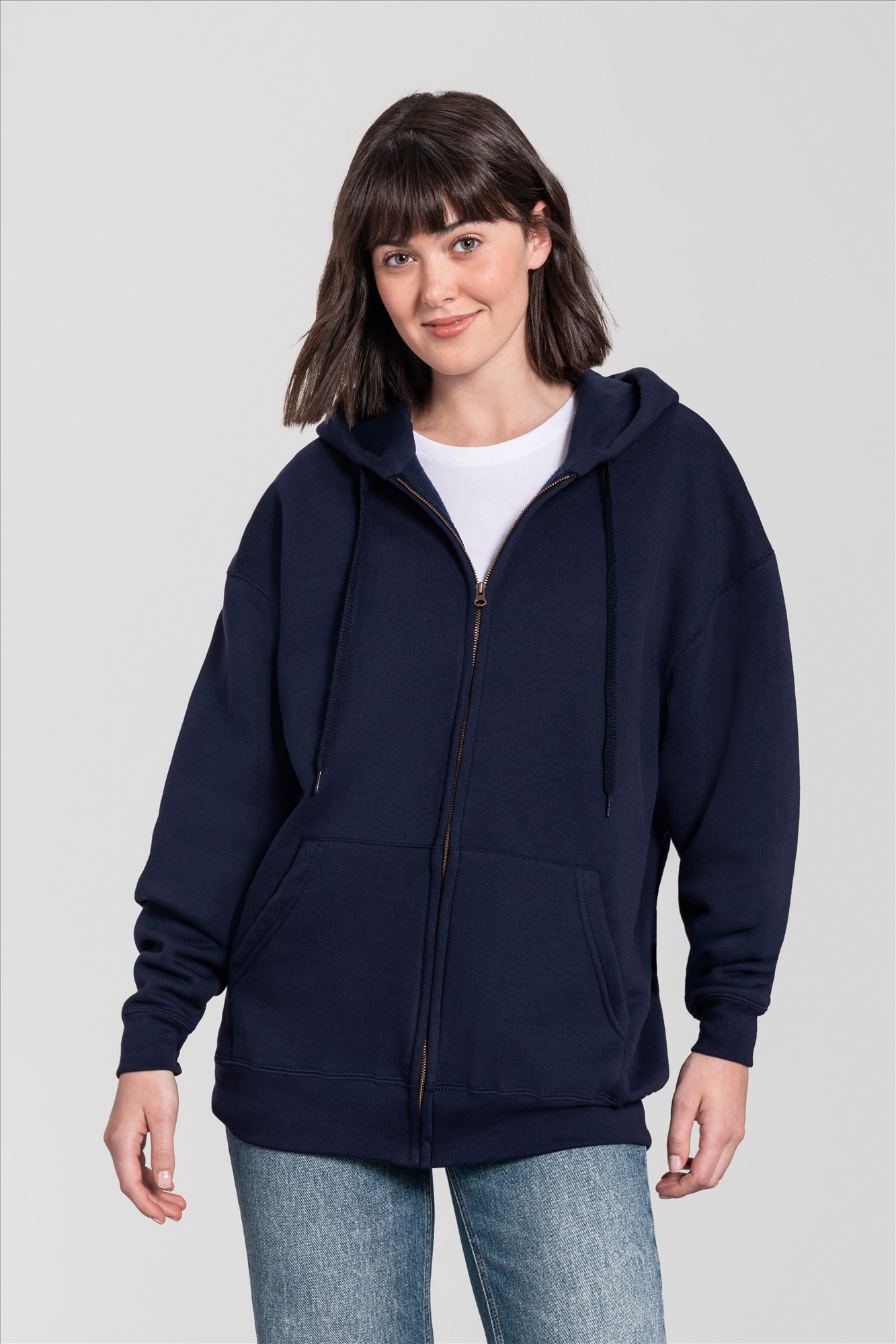 Fruit of the Loom Iconic Premium Hooded Sweat Jacket — afbeelding 2