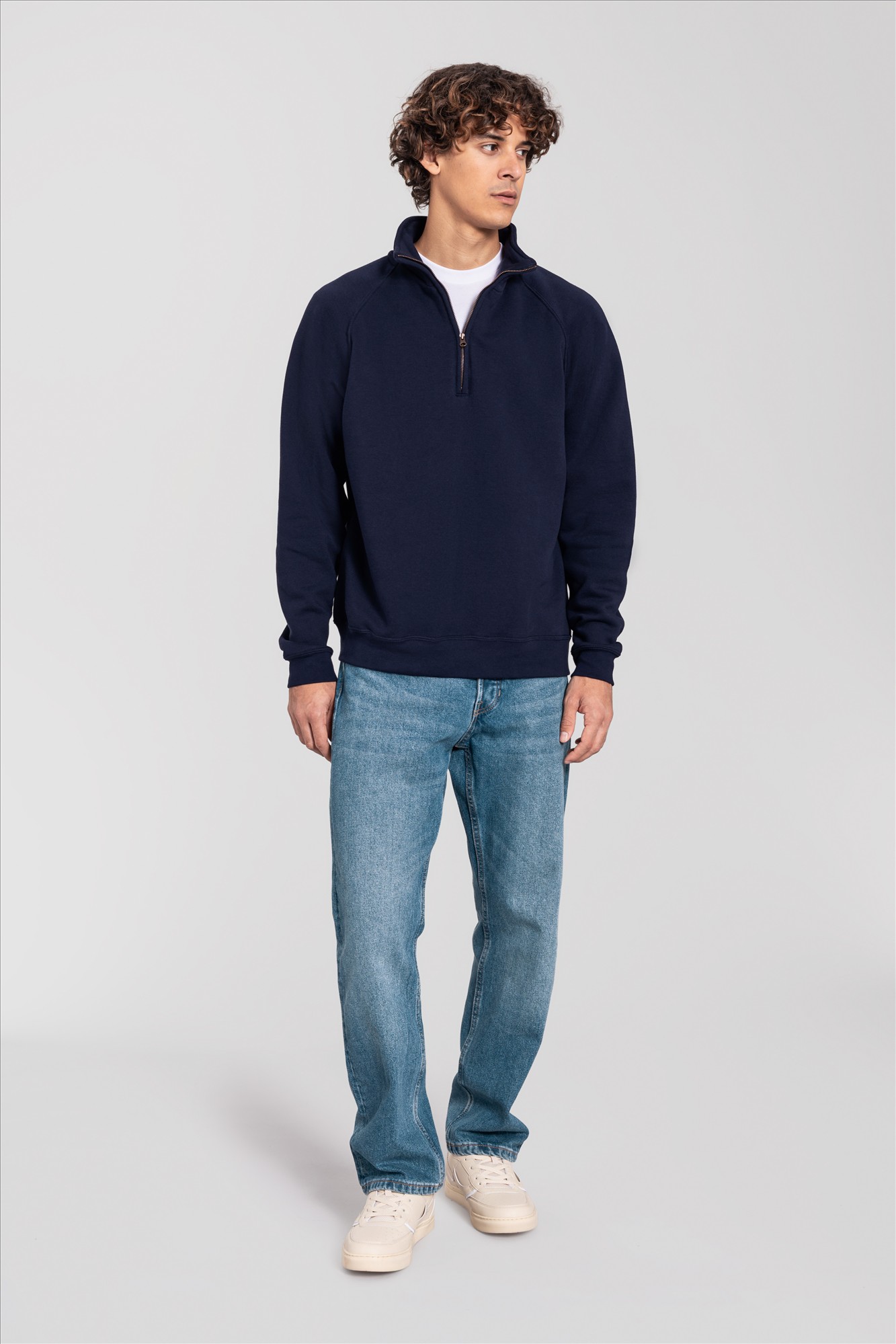 Fruit of the Loom Iconic Premium Zip Neck Sweat — afbeelding 4