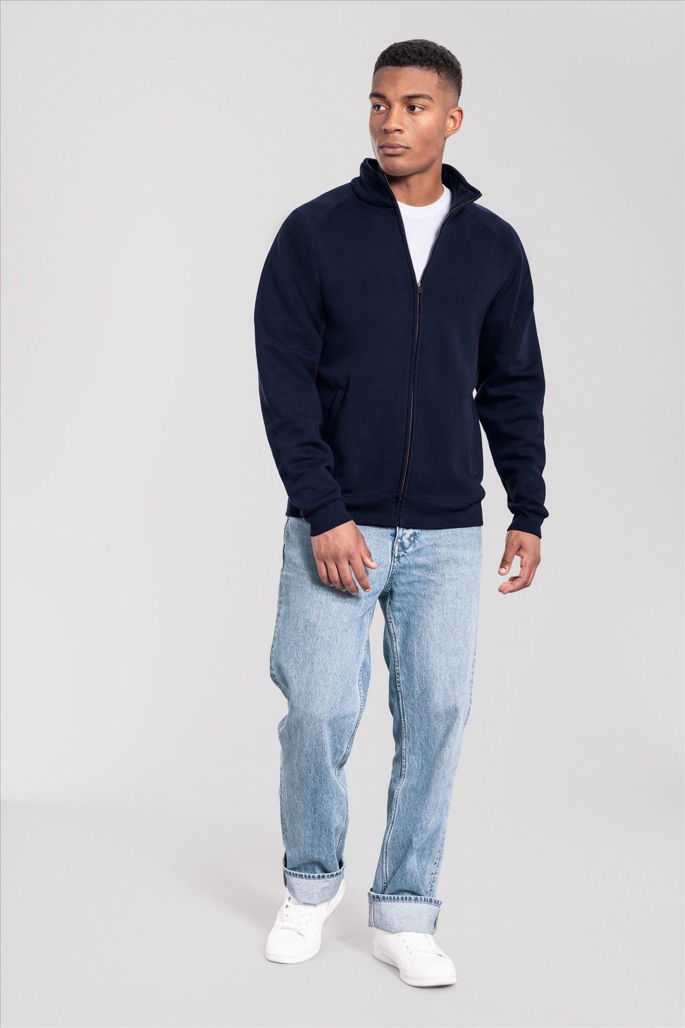 Fruit of the Loom Fruit of the Loom Iconic Premium Sweat Jacket bedrukken met eigen logo