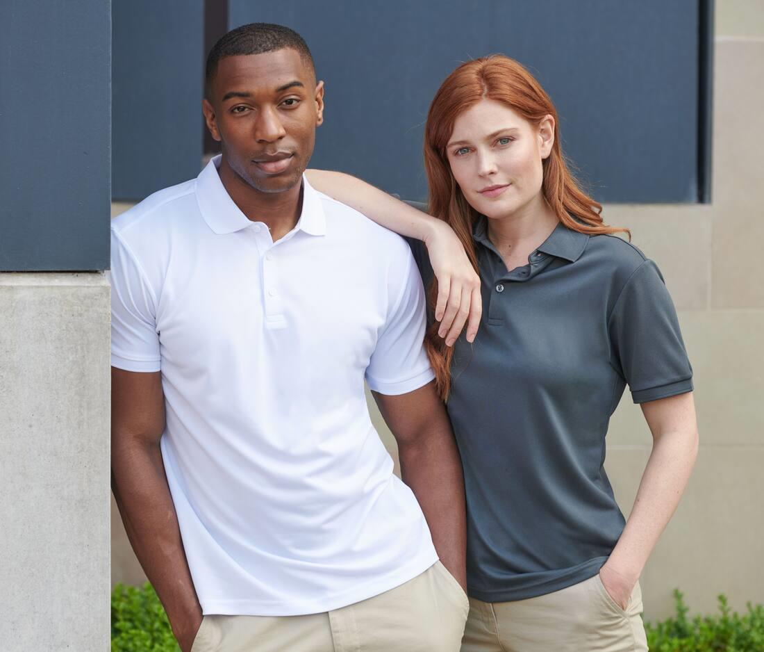 RECYCLED POLYESTER POLO SHIRT — afbeelding 2
