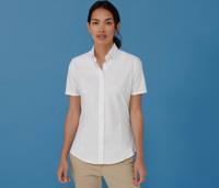 LADIES’ MODERN S/S OXFORD SHIRT – REGULAR FIT HENBURY HY518R